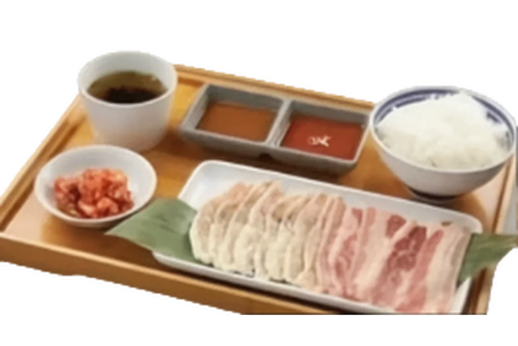 Beef Karubi Chicken Set